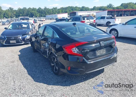 2018 Honda Civic Touring из США, поврежденный, VIN JHMFC1F92JX019184